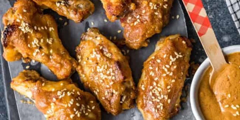 Peanut Chicken Wings