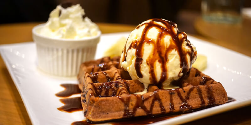 Waffle Sundae