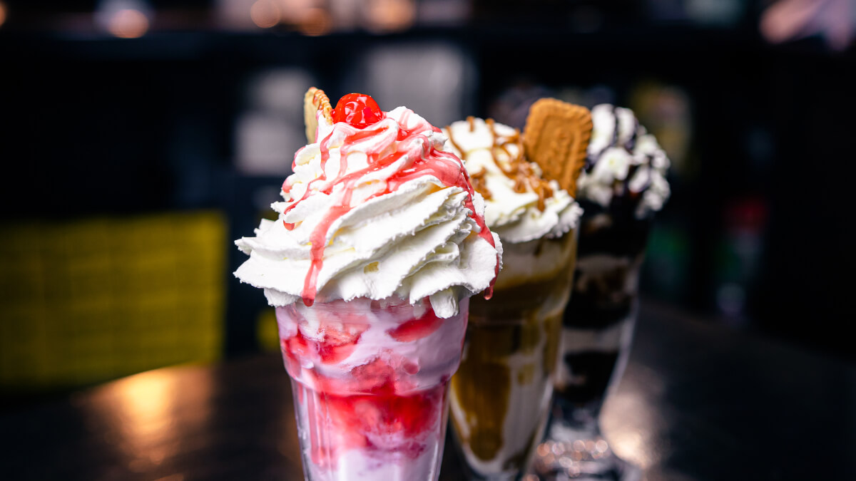 Three Milkshakes